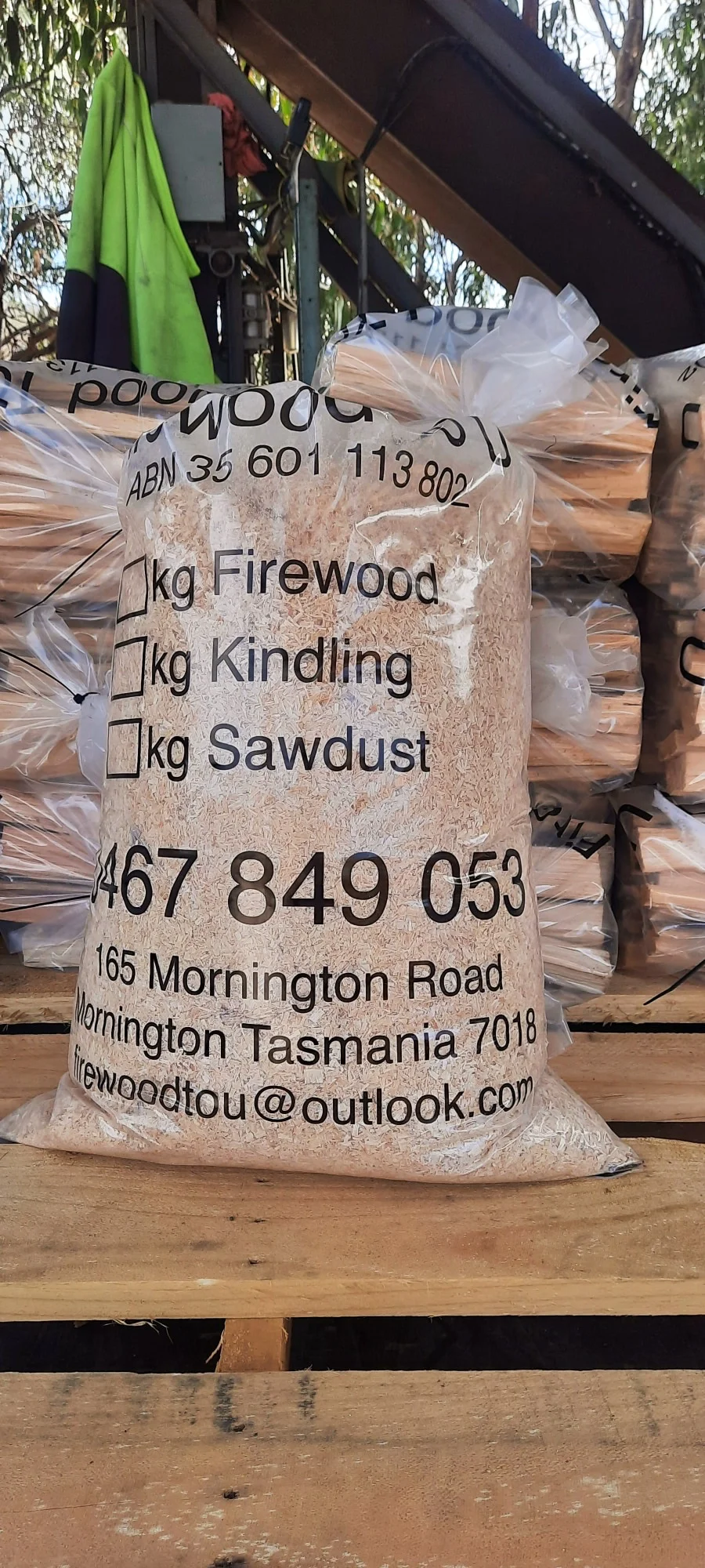 Bagged Sawdust